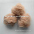 natural yellow colour combed camel hair for yarn spinning, filling